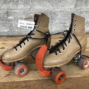 Brown Leather Roller Skates (Seattle)