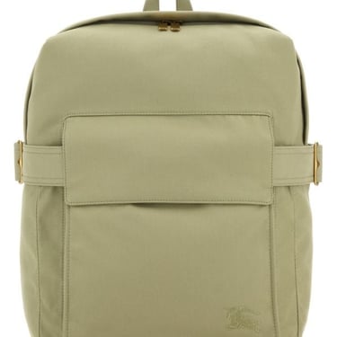 Burberry Man Pastel Green Polyester Blend Trench Backpack