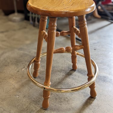 Finished Wooden Stool
