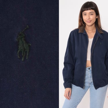Ralph Lauren Jacket 90s Navy Blue Polo Sport | Shop Exile - Tucson