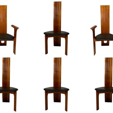 Bob &amp; Dries van den Berghe for Tranekaer &quot;Iris&quot; Set of 6 Danish Dining Chairs