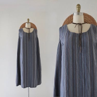 linen sack dress 