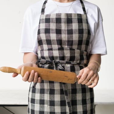 Daily Apron & Vintage Rolling Pin