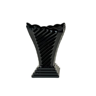 Vintage Art Deco Glass Vase