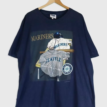 Vintage 1999 MLB Seattle Mariners T Shirt Sz 2XL