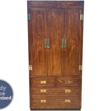40&quot; Unfinished 2 Door 3 Drawer Henredon Vintage Cabinet #08242