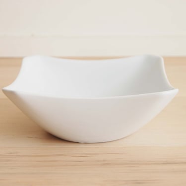 Vintage Oven to Table Square Serving Bowl Made in Denmark White 