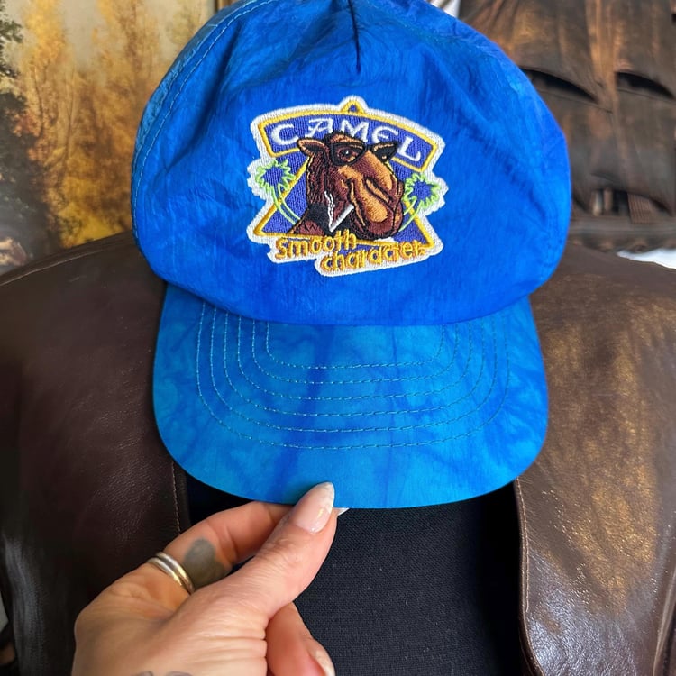 Vintage 80s/90s Joe Camel Snap Back Hat | Desert Cactus Vintage