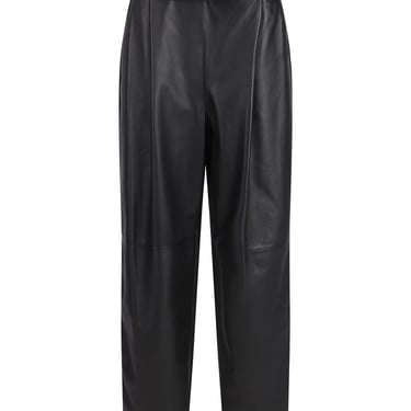 パンツ GIORGIO ARMANI SATIN ASYMMETRICAL BOTTOM PANTS Giorgio Armani Women Satin Asymmetrical Bottom Pants