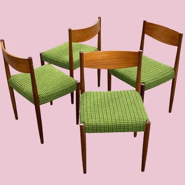 LOCAL PICKUP ONLY ———— Vintage Danish Modern Dining Chairs 