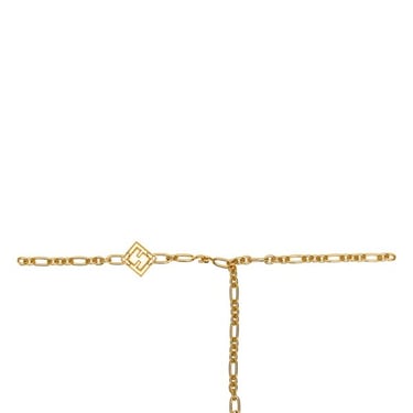 Fendi Women Golden Metal Belt