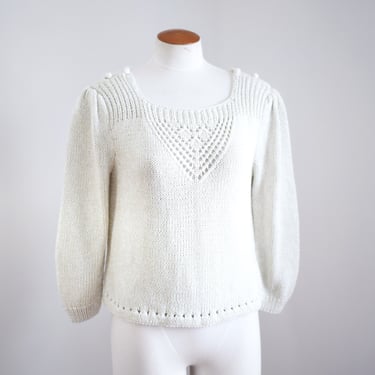 Weathervane 80s Boxy Sweater - M/L 