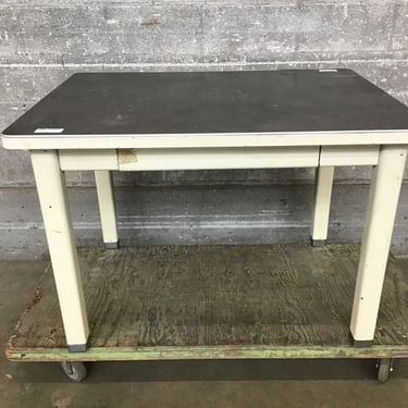 Vintage Government Surplus Tanker Style Table (Seattle)