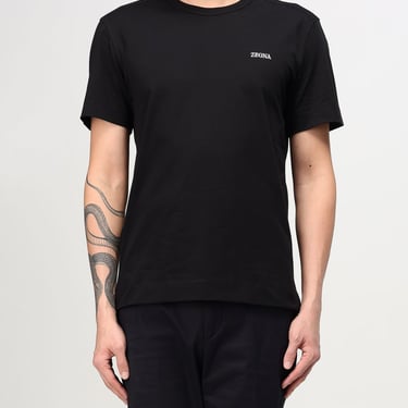 Zegna T-Shirt Men Black Men