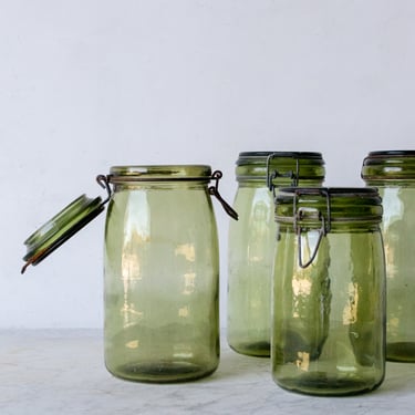 Vintage Canning Jar with Lid