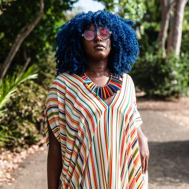 Cabana Stripe Caftan 