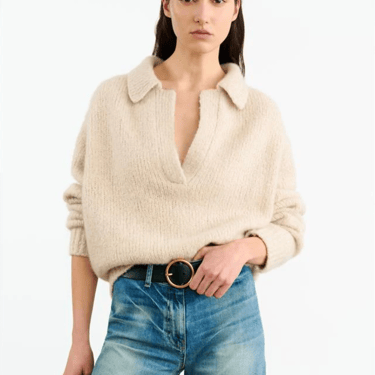 Callen Sweater - Beige Melange