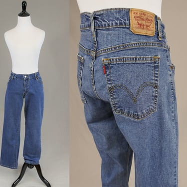 Vintage Levi's 550 Jeans - 30" 31" 32" waist - Cotton w/ Spandex for Stretch - Relaxed Fit Boot Cut Leg - 31" inseam 