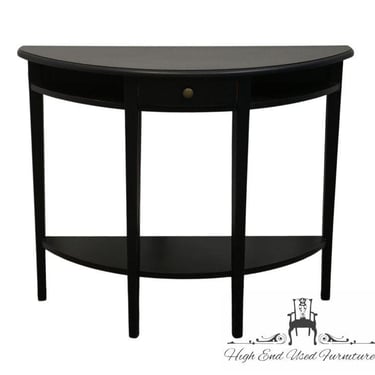 BALLARD DESIGNS Contemporary Modern Black Painted 40