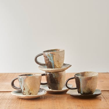 Yuriko Bullock Wood-Fired Teacup Set