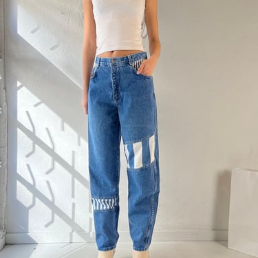 90s ‘Cobra’ High Waisted Blue Jeans / Medium 