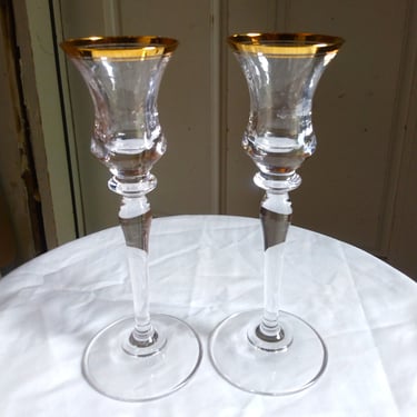 VINTAGE Mikasa Tapered Candlestick Holders (Pair) 