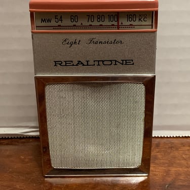 1960s Realtone Eight Transistor Radio 
