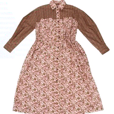 Kasmaria Oversize Floral Shirtdress