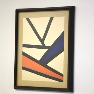Alexander Calder Vintage Lithograph 
