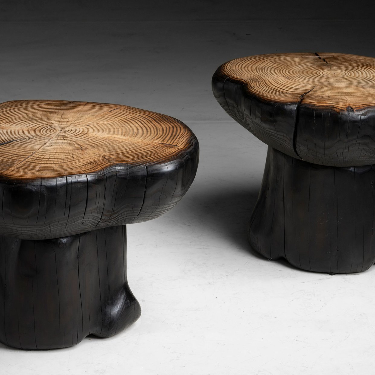 SHOU SUGI BAN SIDE TABLES | Obsolete - Culver City, CA | ATTIC