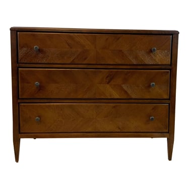 Theodore Alexander Dark Oak Finished Wood Chest of Drawers
