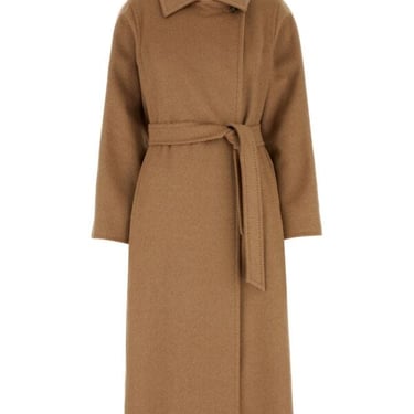 Max Mara Woman Camel Manuela Coat