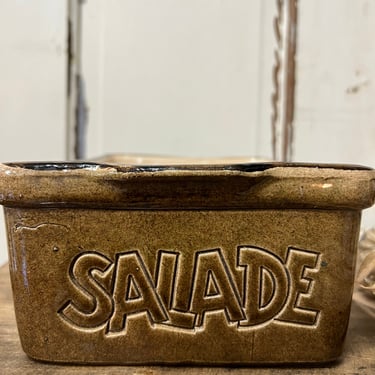Belgian Vintage Salade Meatloaf Baker Dish 