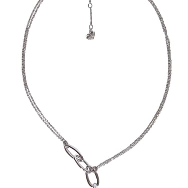 Swarovski - Mini Parallel Tanzanite Necklace
