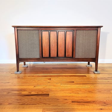 Mid Century Sylvania Model SC 841 W Stereo Console 