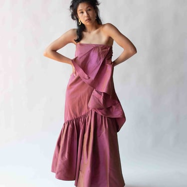 Iridescent Rose Gown | Oscar de la Renta 
