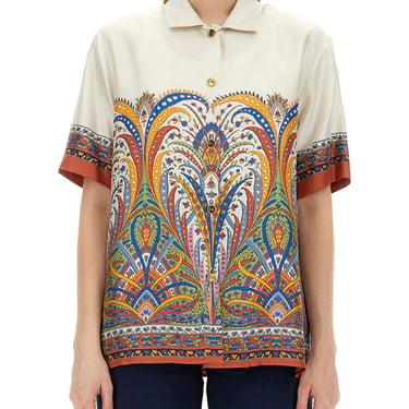 Etro Women Printed Silk Shirt