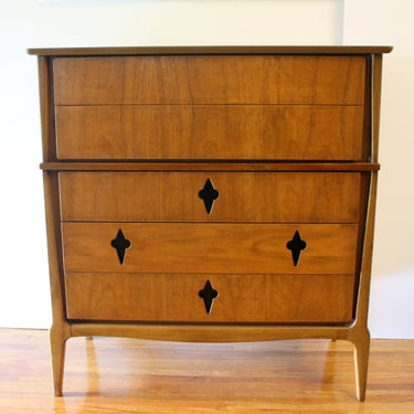 Mid Century Modern Tall Dresser by United