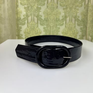 1960's Navy Patent Belt