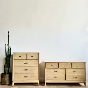 Pair of Midcentury Dressers by Hooker Mainline