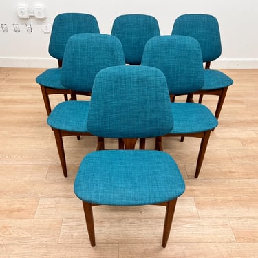 Mid Century Dining Chairs by Elliots of Newbury 