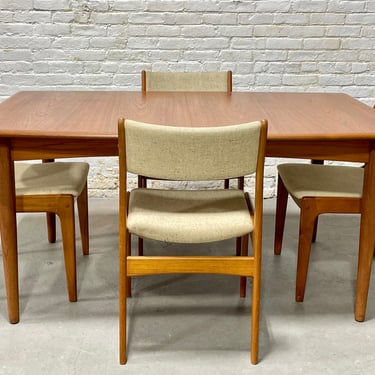Extra LONG Mid Century MODERN Teak DINING Table, Made in Denmark by Falster, c. 1960's 