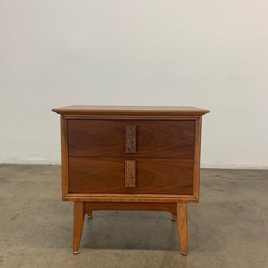 Mid-Century Nightstand by Bassett, Mayan Collection 