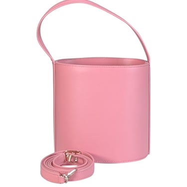 Staud - Light Pink Leather Bisset Bucket Bag