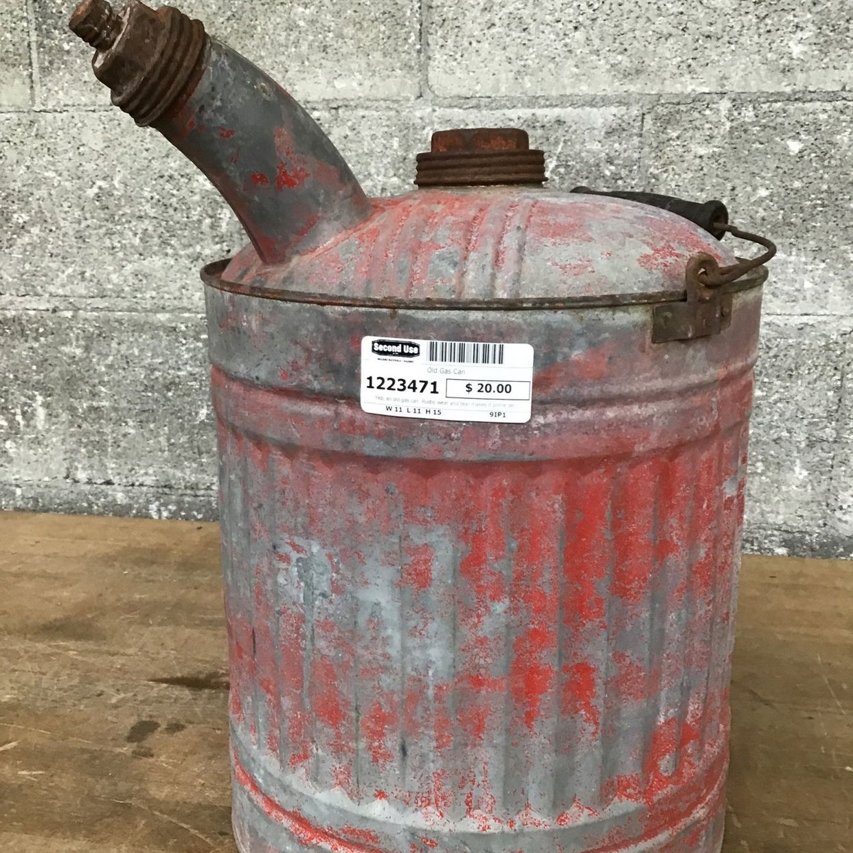 Old Gas Can (Seattle) | Second Use - Seattle and Tacoma, WA | ATTIC