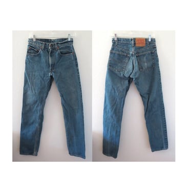 Levis 505 Jeans Vintage Men's Denim Pants - Red Tab - W 29 x L 32 