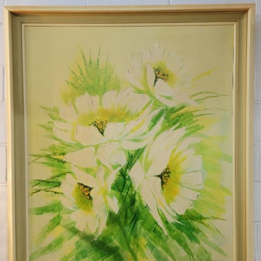 Large Floral Painting by Richardsen