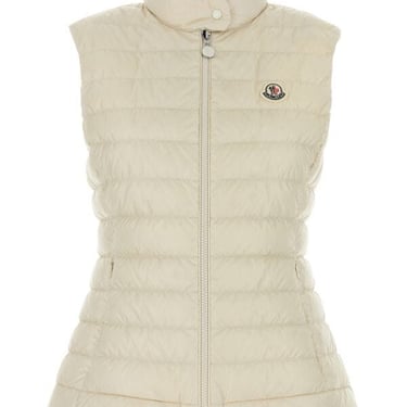 Moncler Women Ivory Nylon Igens Down Jacket