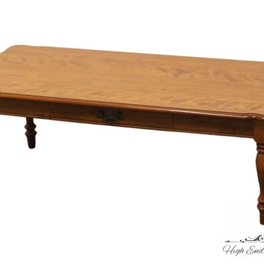 ETHAN ALLEN Heirloom Nutmeg Maple Colonial Early American 44" Accent Coffee Table 10-8440 