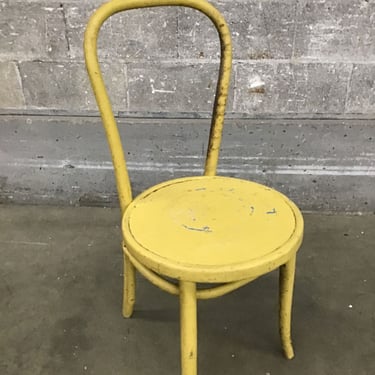 Yellow Cafe Chair (Seattle)